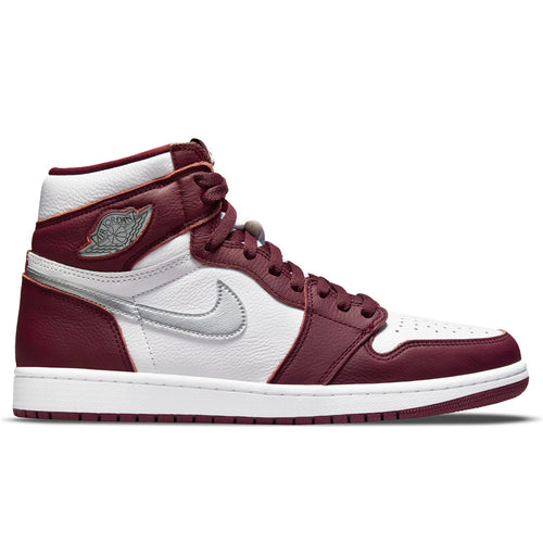 Air Jordan 1 Retro High OG - Bordeaux/Metallic Silver/White