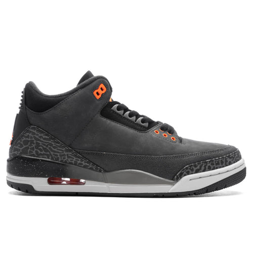 Air Jordan 3 Retro 'Fear' - Night Stadium/Total Orange/Black