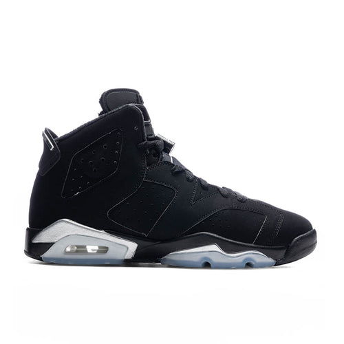 Air Jordan 6 Retro (GS) - Black/Metallic Silver/Black