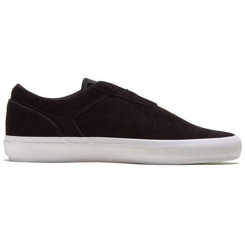 Opus Honey Slip Shoes - Black/White Suede