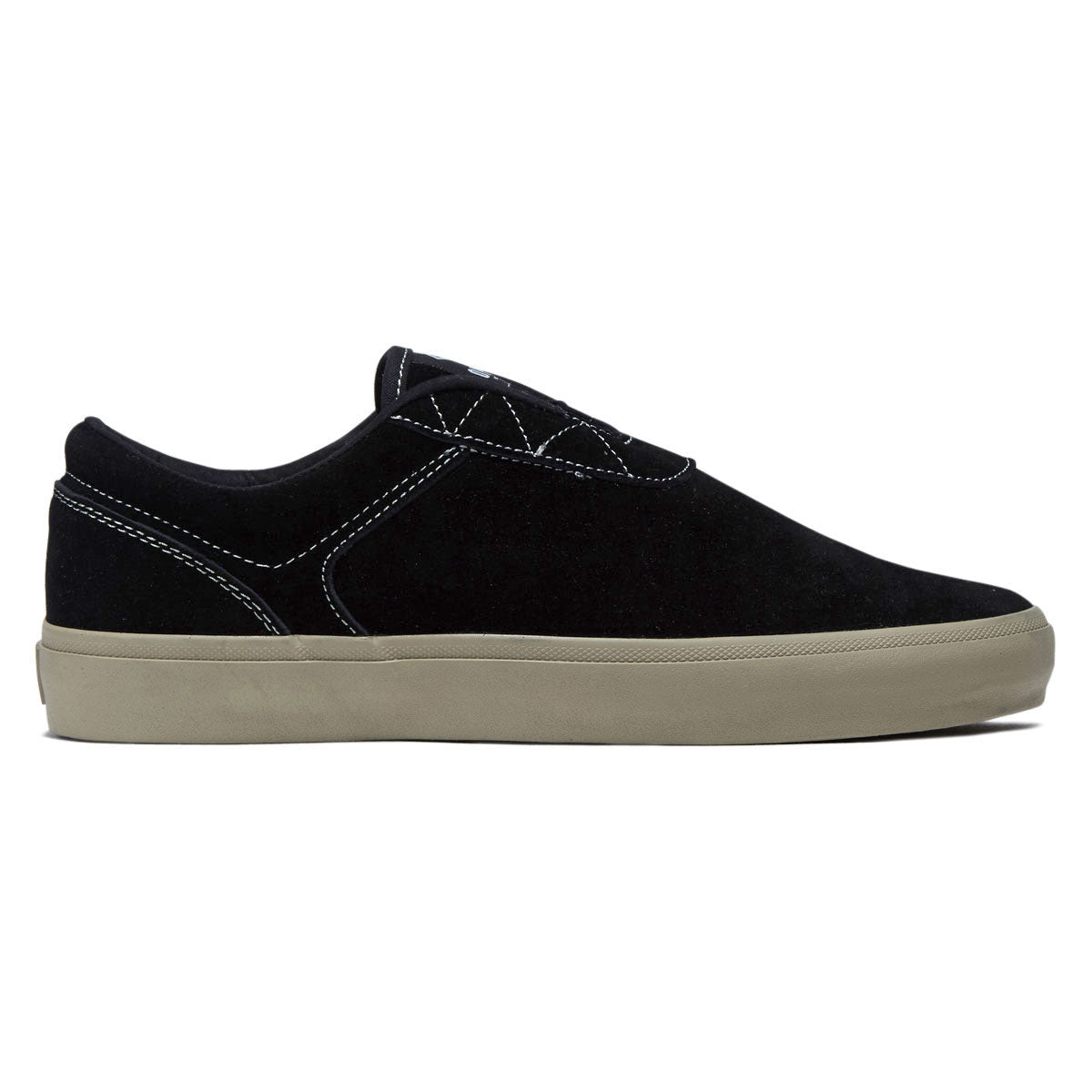 Opus Honey Slip Shoes - Black/Cream Suede