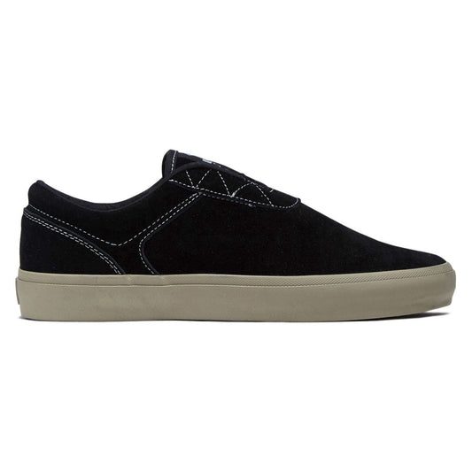 Opus Honey Slip Shoes - Black/Cream Suede