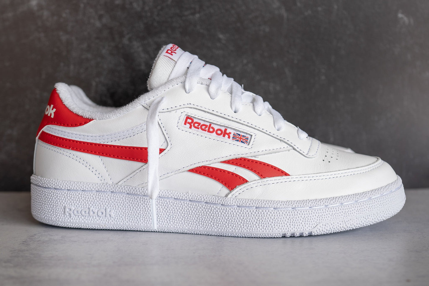 Reebok Club C Revenge (White/Vector Red)