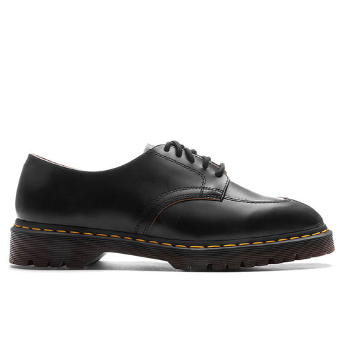 2046 Vintage Smooth Leather Oxford Shoes - Black