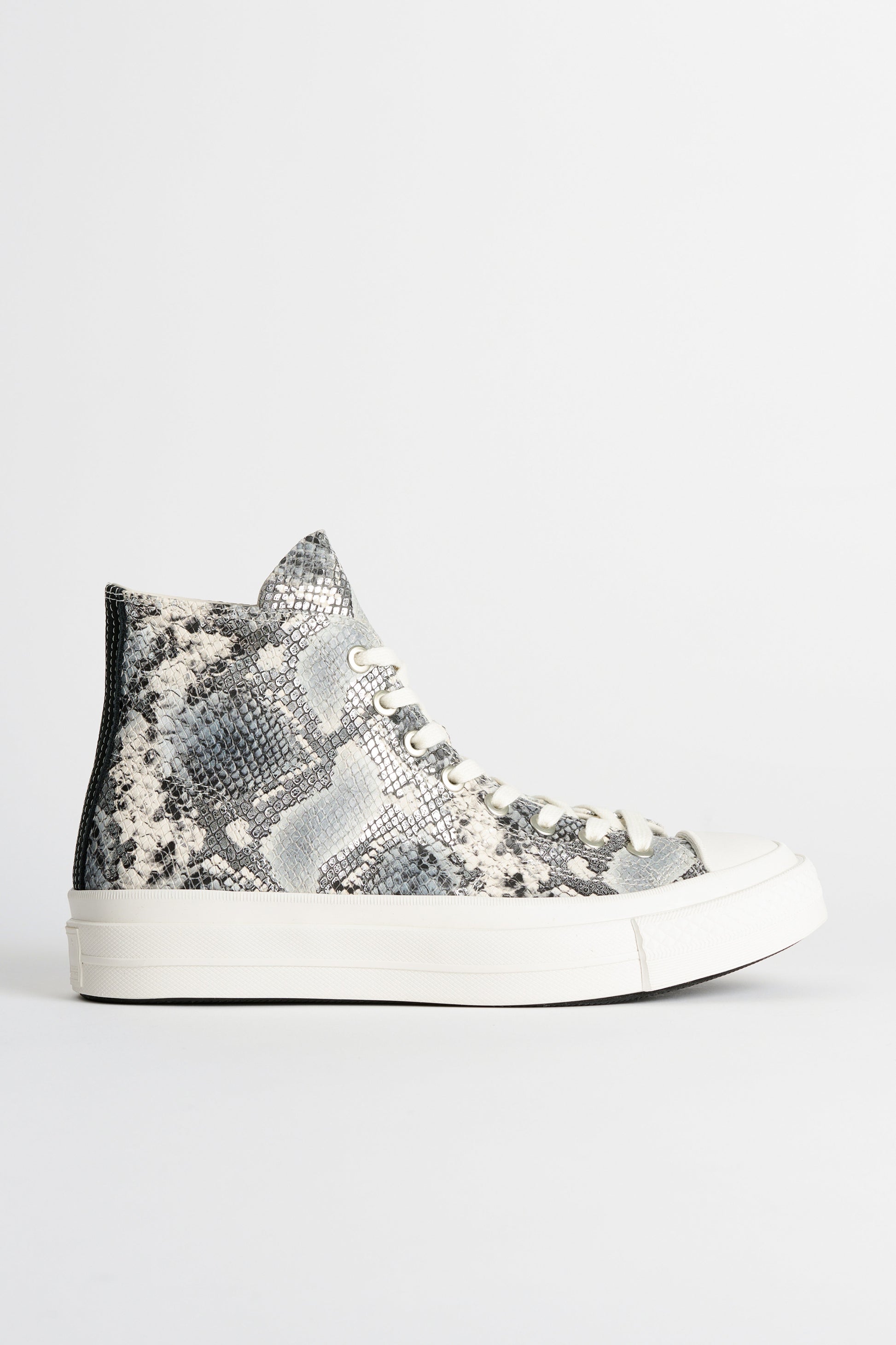 Converse First String Chuck Taylor All Star Silver / Snow White / Black