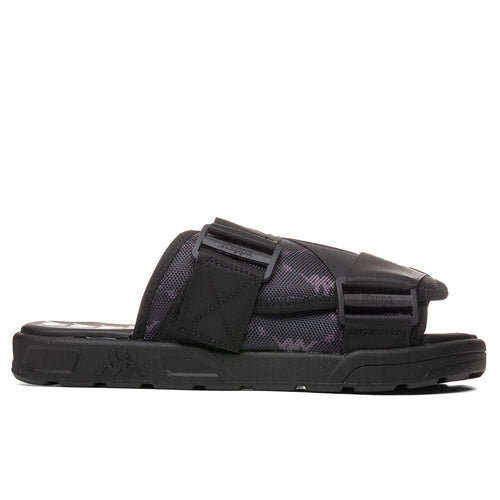 222 Banda Mitel 4 Sandals - Black/White
