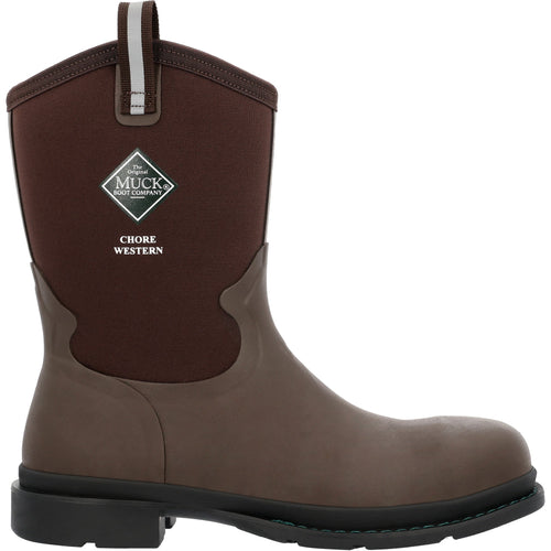Muck Brown Chore Western Alloy Toe Men's Work Boot MCHWM91