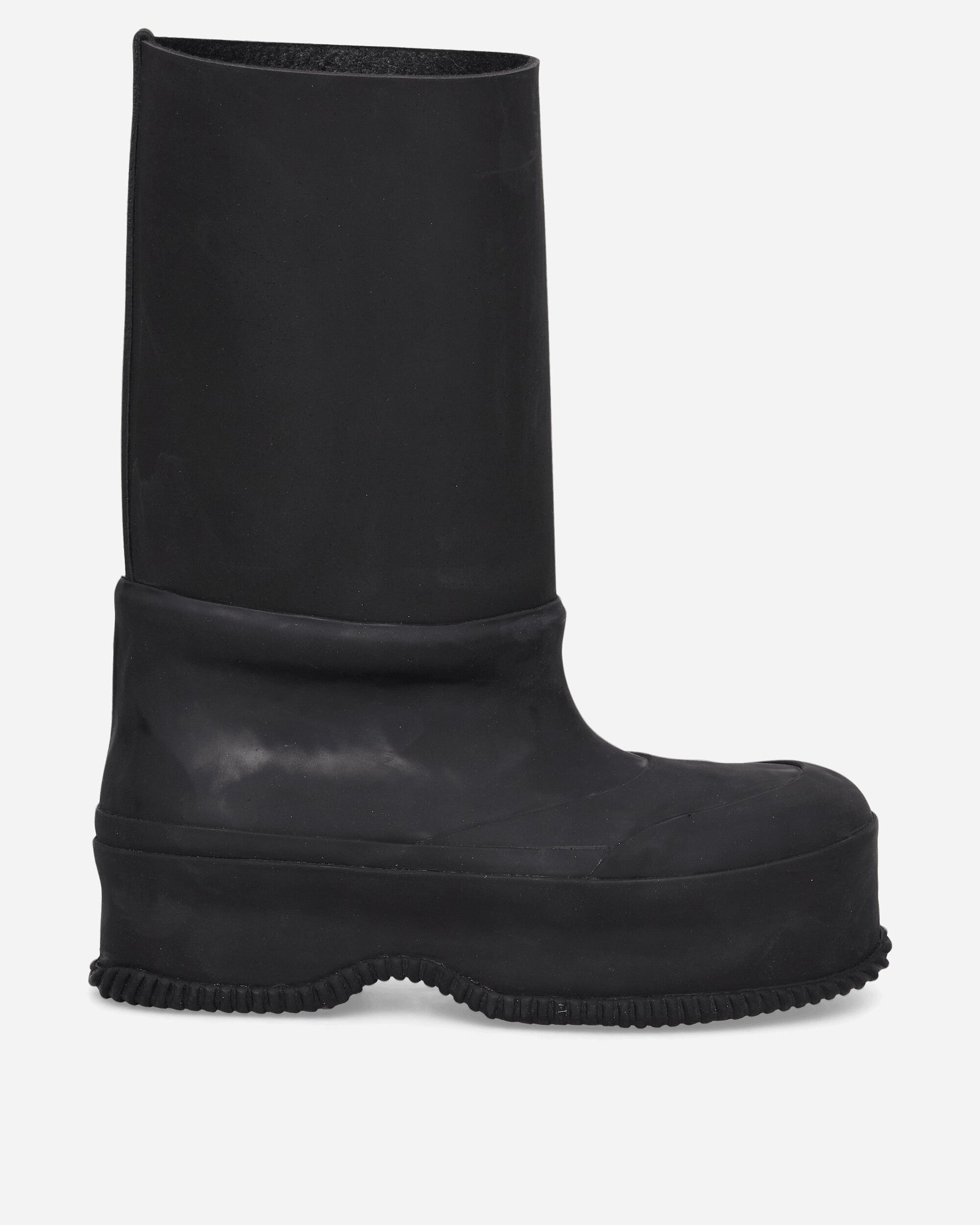 Hi Rubber Boots Black