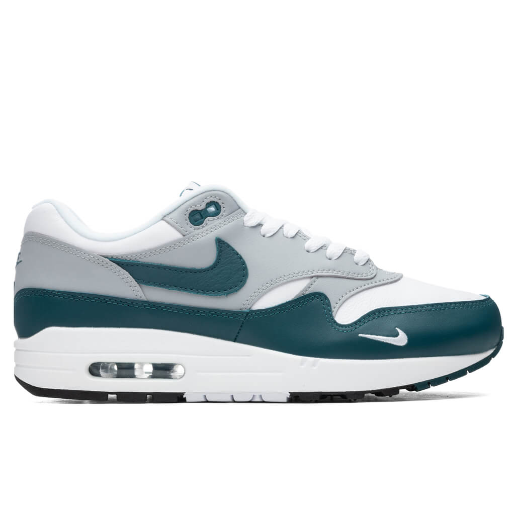 Air Max 1 LV8 - White/Dark Teal Green