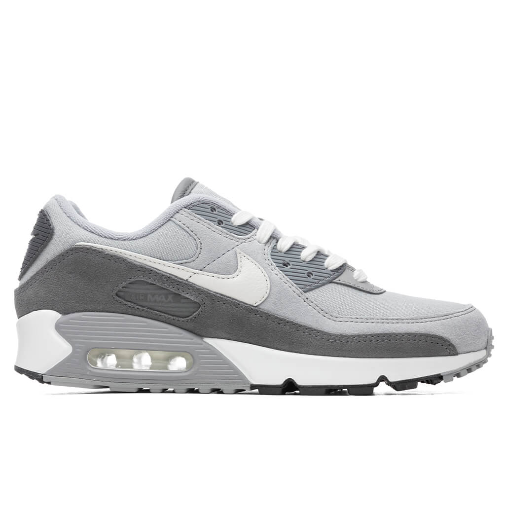 Air Max 90 Premium - Light Smoke Grey/White