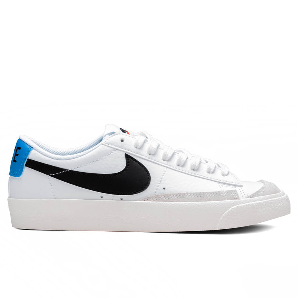 Blazer Low '77 (GS) - White/Black/LT Photon Blue