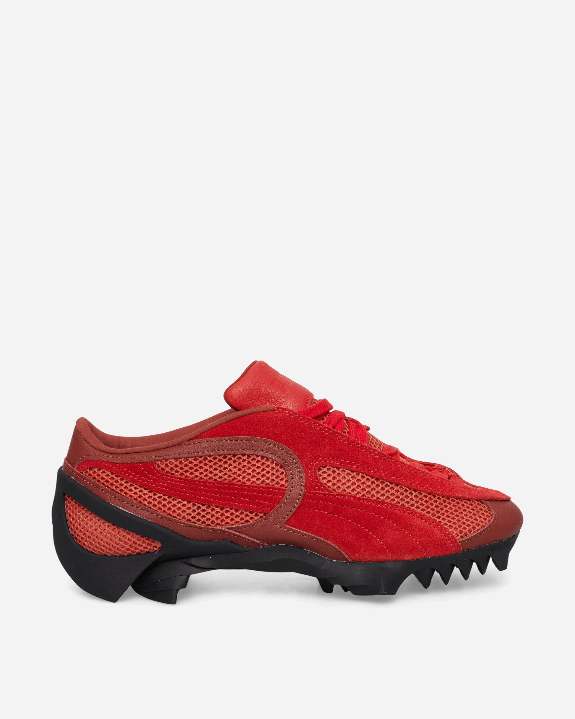 Beisser Waxed Sneakers Bordeaux Red / Candy Apple