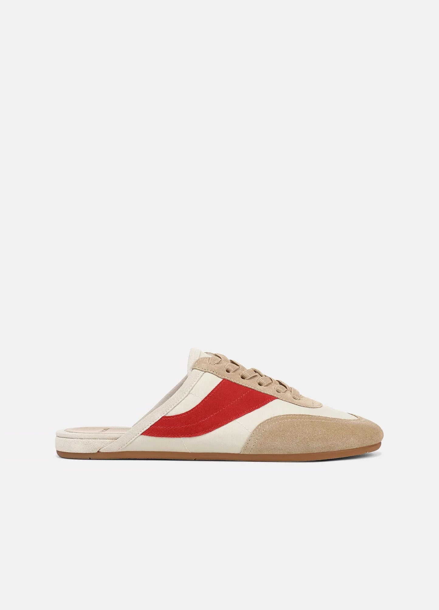 Solstice Suede Sneaker Mule - Moonlight Rouge Red