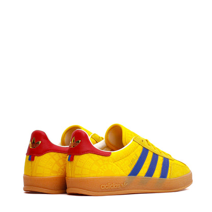 Adidas Men Gazelle Indoor Bold Gold Powder Blue IH9648