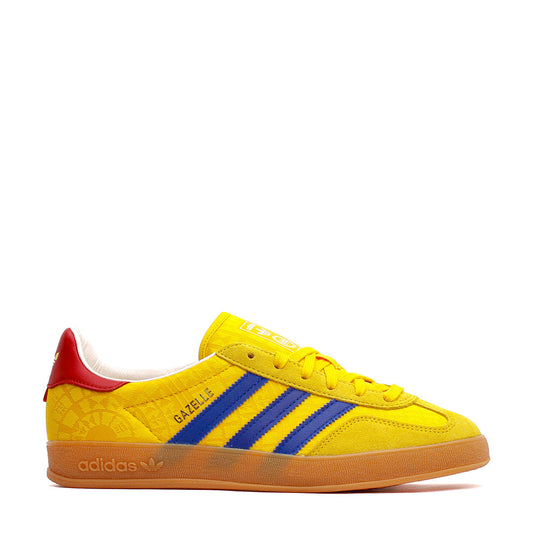 Adidas Men Gazelle Indoor Bold Gold Powder Blue IH9648