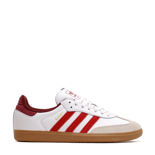 Adidas Men Samba OG White Better Scarlet JI3201