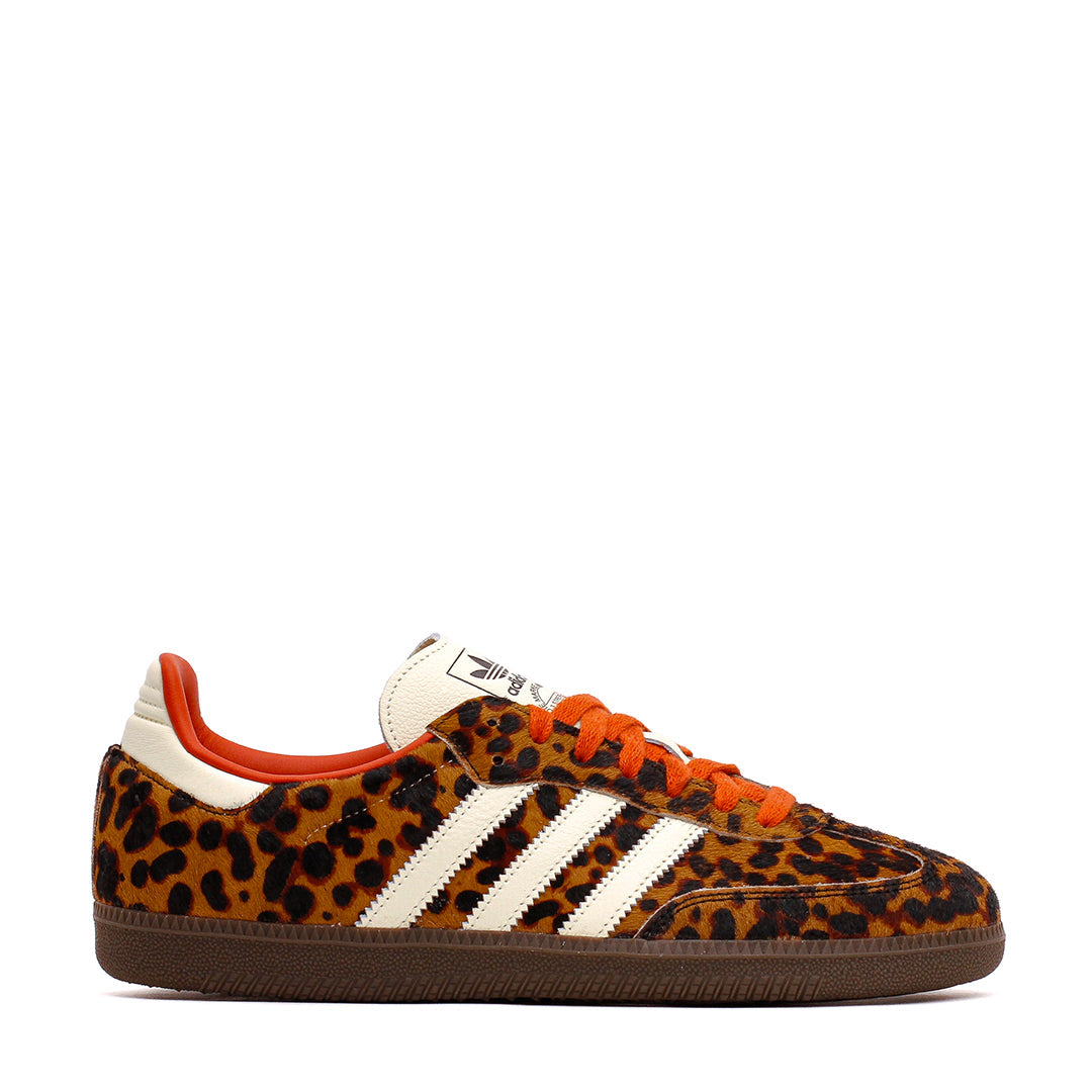 Adidas Women Samba OG Preloved Red Leopard Core JI2734
