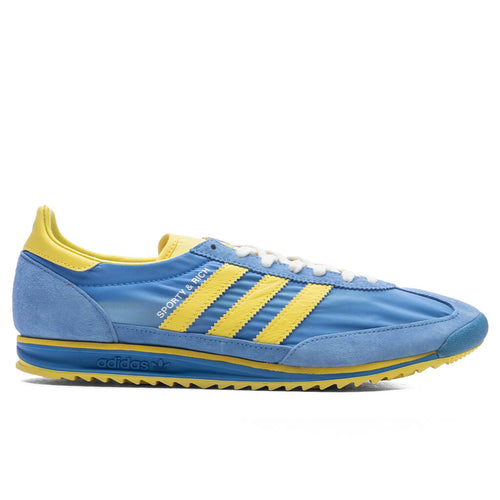 Adidas x Sporty & Rich SL72 Women's - Real Blue/Light Yellow/White