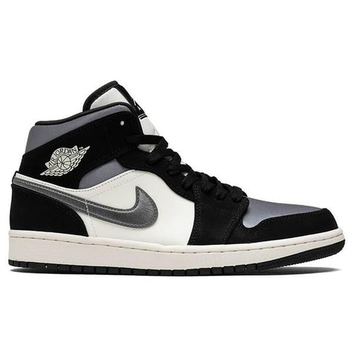 Air Jordan 1 Mid SE - Black/Smoke Grey/Sail