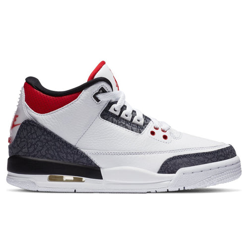 Air Jordan 3 Retro SE (GS) "Denim" - White/Black