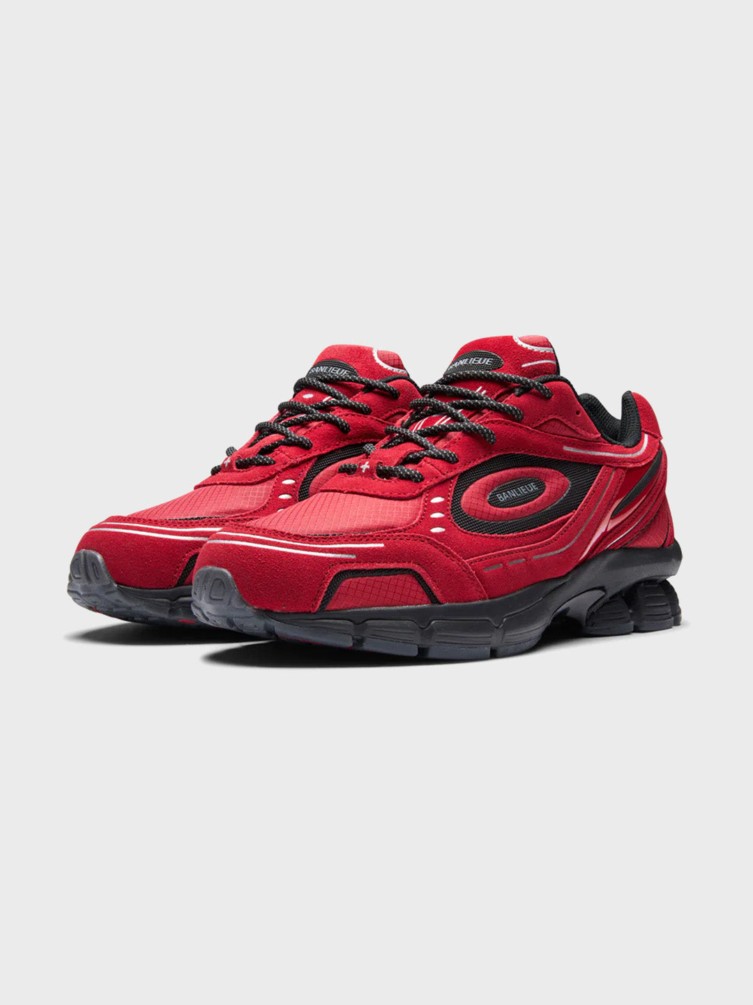 Banlieue Winter Edition Sneakers | Red