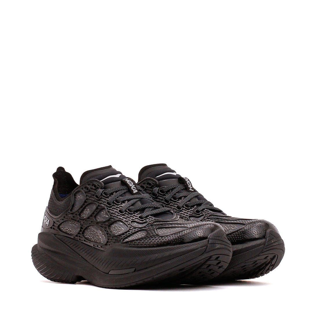 Hoka One One Unisex Mach X Caged Black Midnight Blue 1168932-BMD