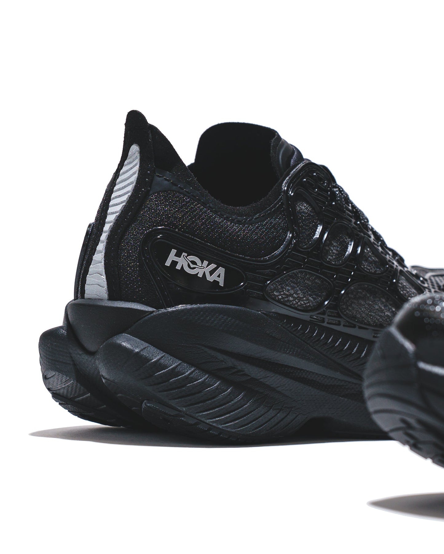 Hoka One One Unisex Mach X Caged Black Midnight Blue 1168932-BMD
