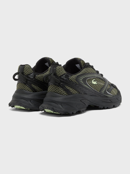 Lacoste L003 Neo Shot Sneakers | Black/Green
