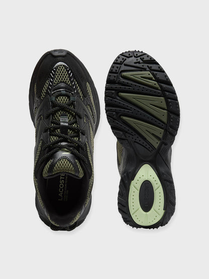 Lacoste L003 Neo Shot Sneakers | Black/Green