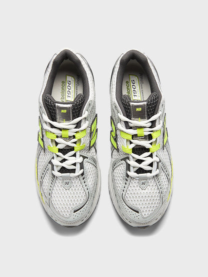 New Balance 1906 Sneakers | Silver Metallic/Alkaline Green