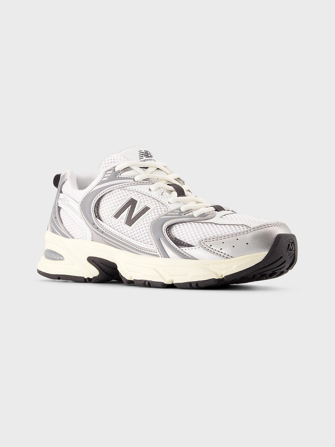 New Balance 530 Sneakers | Silver Metallic/Black Cement