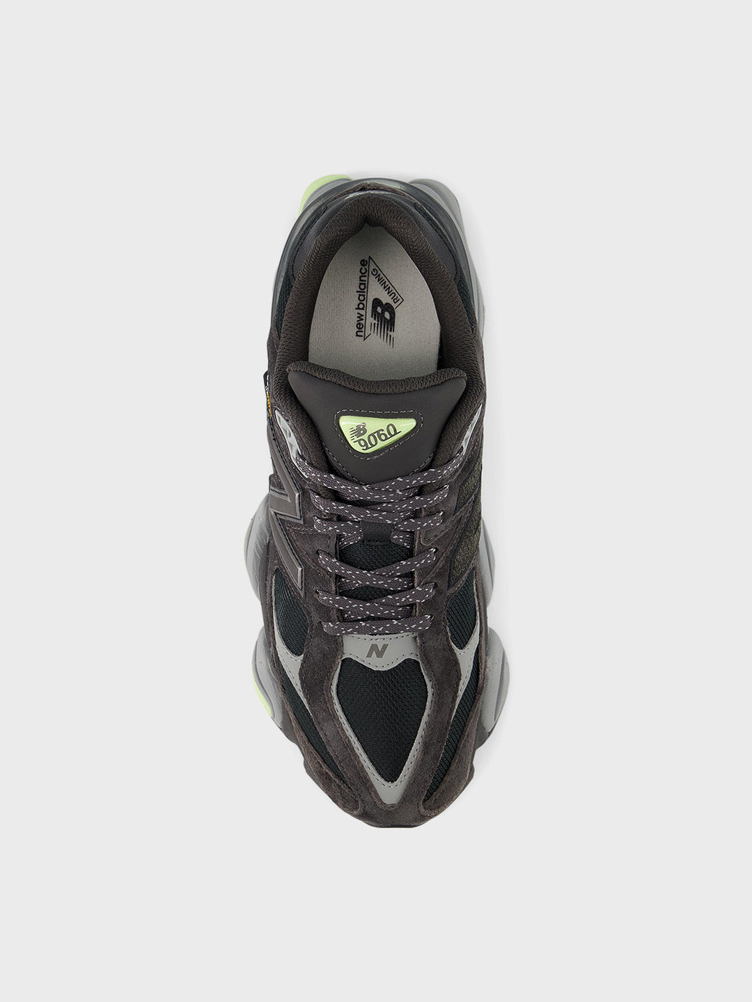 New Balance 9060 Sneakers | Black/Dry Lime