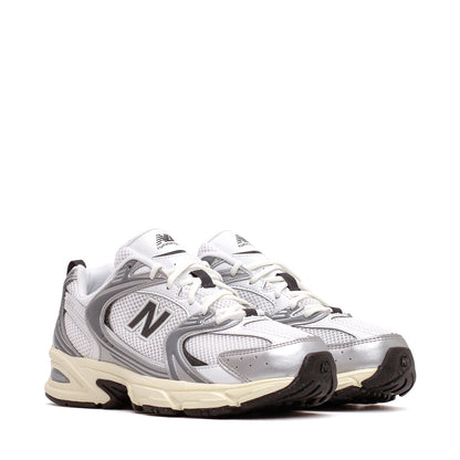 New Balance Unisex 530 Silver Metallic Black Cement U530ESA