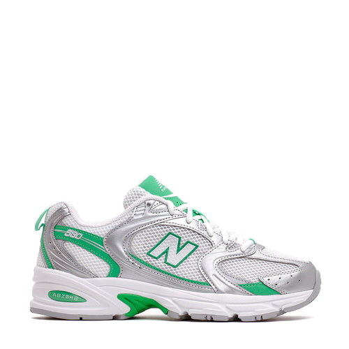 New Balance Unisex 530 Silver Metallic Green Apple U530APL