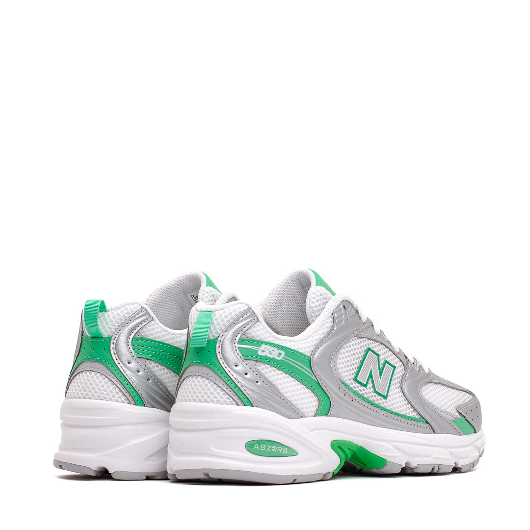 New Balance Unisex 530 Silver Metallic Green Apple U530APL