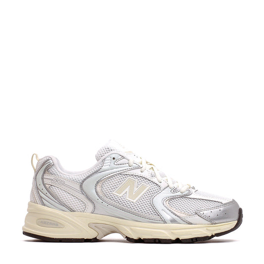 New Balance Unisex 530 Silver Metallic Linen Core U530ESB
