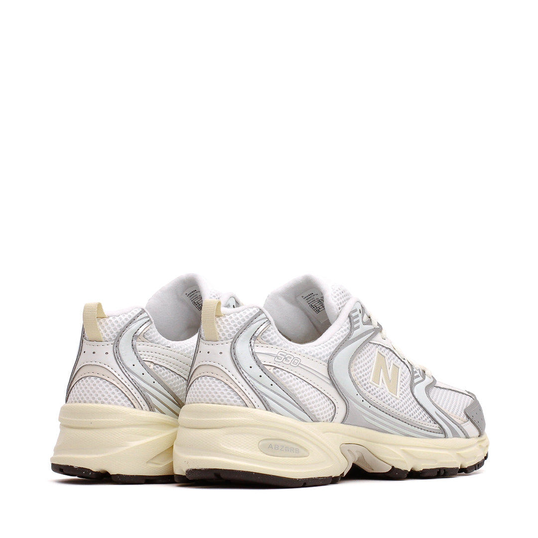 New Balance Unisex 530 Silver Metallic Linen Core U530ESB