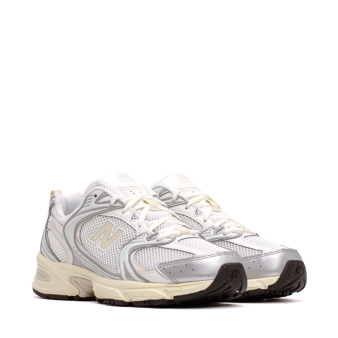 New Balance Unisex 530 Silver Metallic Linen Core U530ESB