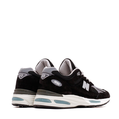 New Balance Unisex 991v2 Black Made In UK U991BK2