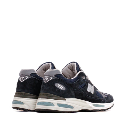 New Balance Unisex 991v2 Dark Navy Made In UK U991NV2