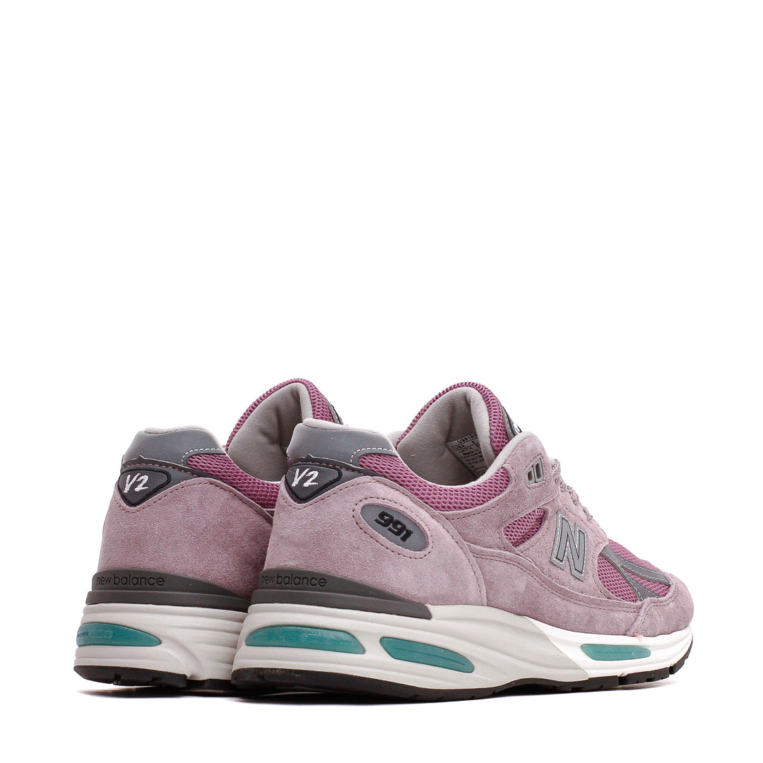 New Balance Unisex Made in UK 991v2 Polignac Toadstool U991RR2
