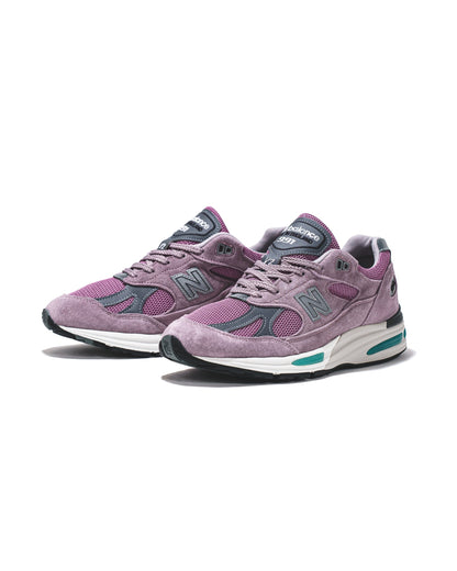 New Balance Unisex Made in UK 991v2 Polignac Toadstool U991RR2