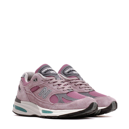 New Balance Unisex Made in UK 991v2 Polignac Toadstool U991RR2