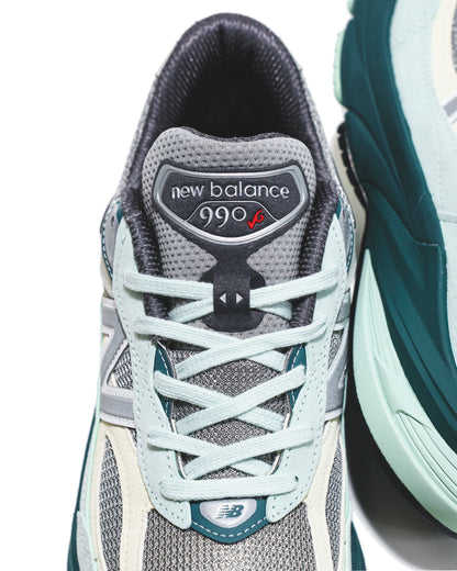 New Balance Unisex Made in USA 990v6 Clay Ash New Spruce U990GT6