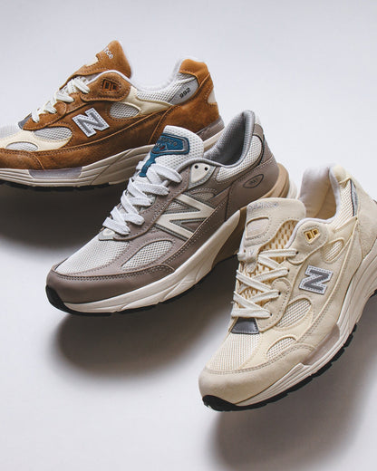 New Balance Unisex Made in USA 990v6 Light Mushroom U990MM6