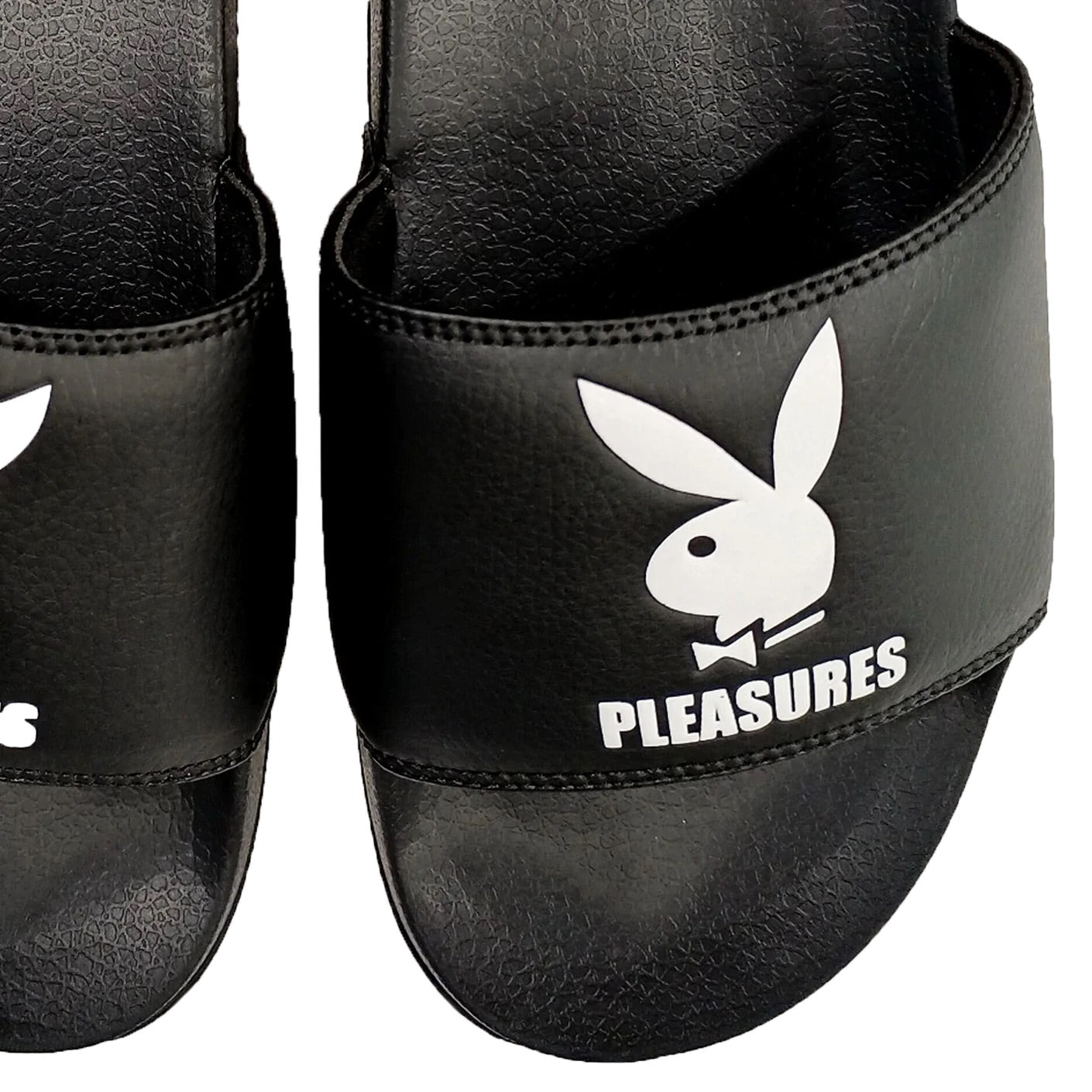 Pleasures Men x PLAYBOY Slides Black