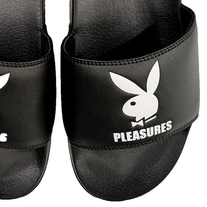 Pleasures Men x PLAYBOY Slides Black