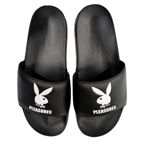 Pleasures Men x PLAYBOY Slides Black