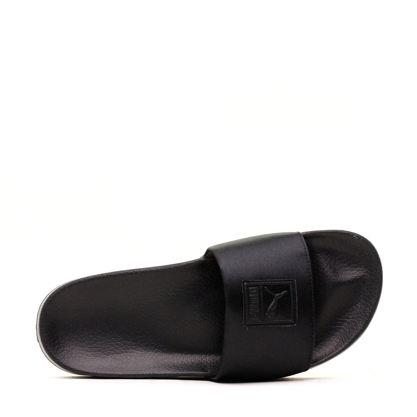 PUMA LEADCAT SATIN PUMA BLACK WOMEN SANDAL SLIDES 365338-01 ***