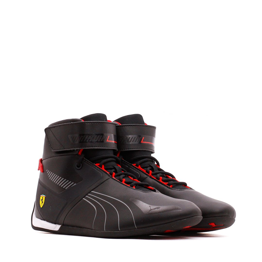 Puma Men Ferrari A3ROCAT Mid Black White Core 306856-01